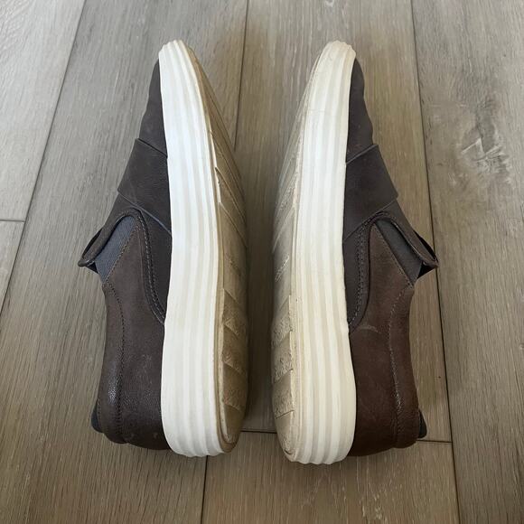 Mark Nason Los Angeles Men's 12 Leather Slip On Sneaker Loafer High Quality - Picture 7 of 9